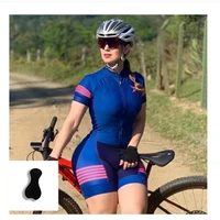 2021 custom breathable professional cycling trisuit outdoor sportswear triathlon jumpsuit race suit pro team womens cycle suit