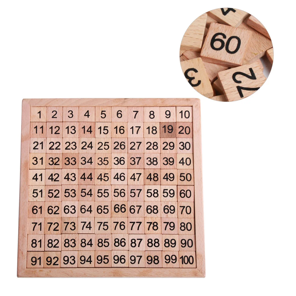 

Деревянная доска для обучения математике