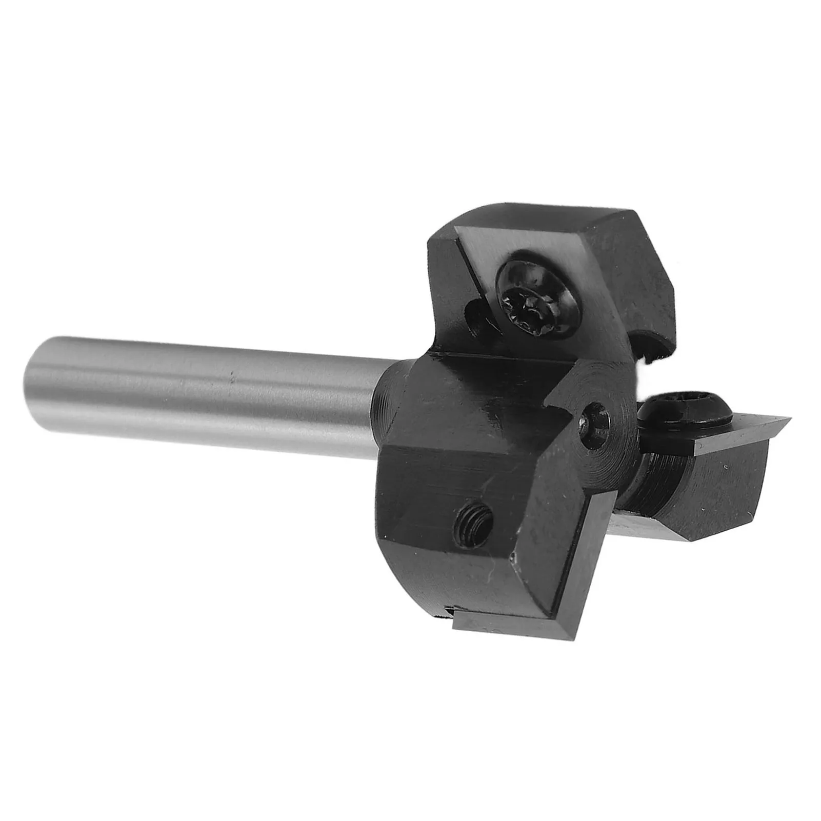 Вставьте фрезу для спойлерной доски с хвостовиком 8 мм длиной 1-1/4 дюйма режущую 3