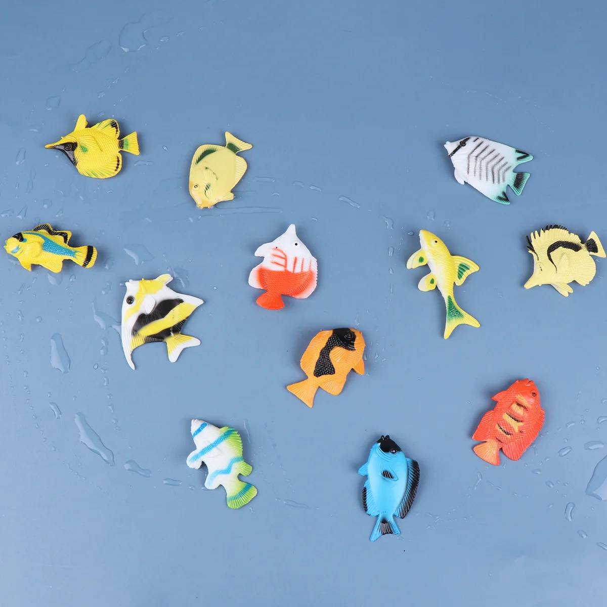 

48pcs Fish Model Realistic Lifelike Plastic Simulation Fish Figure