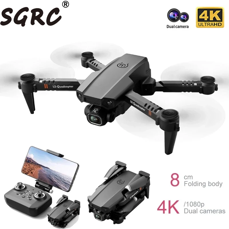 Мини-Квадрокоптер SGRC XT6 складной с HD-камерой 4K 1080P и Wi-Fi
