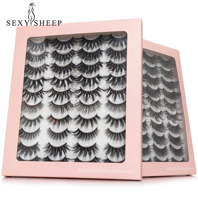 

Sdattor SEXYSHEEP 3D Искусственные норковые ресницы натуральные накладные ресницы драматический объем накладные ресницы наращивание шелковые ресн...
