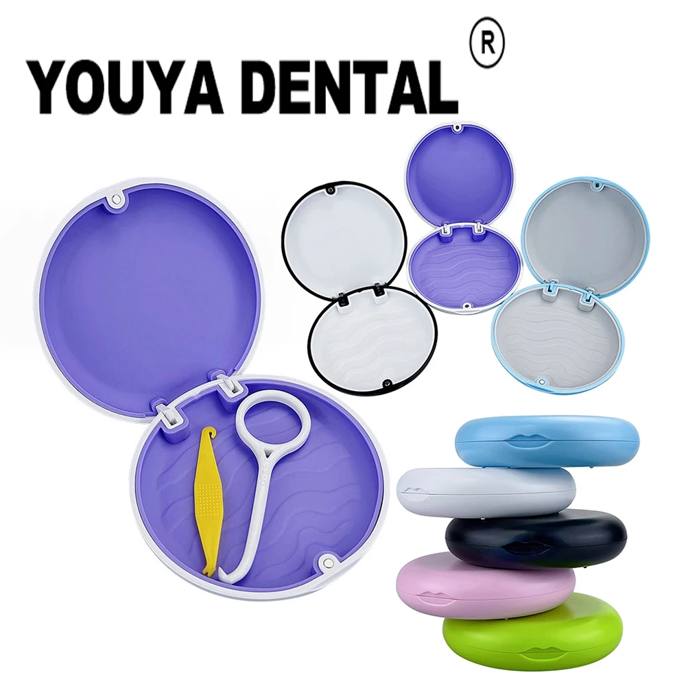 Estuche de ortodoncia para dientes falsos, caja de ortodoncia para dentaduras postizas, organizador de higiene bucal
