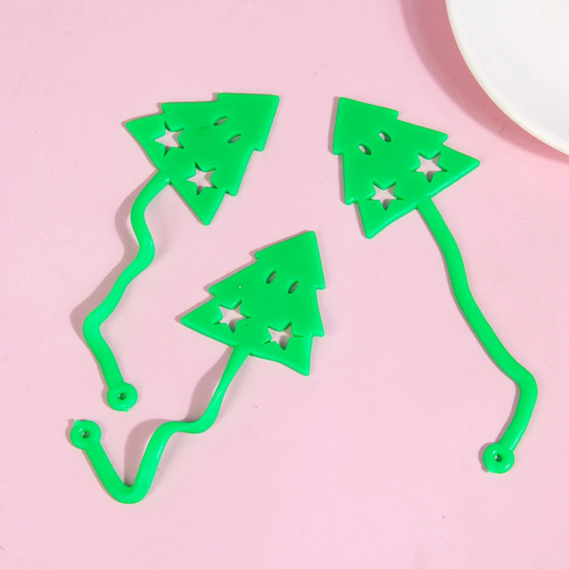 5 шт. забавная детская рождественская вечеринка мини-липкая елка лось олень