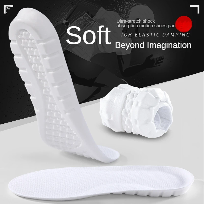 

Sports Insole Sweat Absorption Deodorization Breathability High Elasticity Shock Absorption Soft Sole Running High Insole