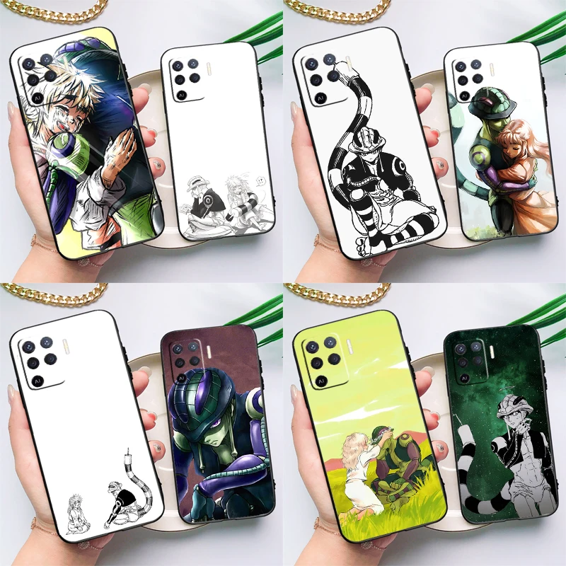 Meruem Komugi Hunter x Hunter чехол для OPPO A17 A57 A77 A78 A15 A16 A52 A72 A76 A96 A74 A94 A5 A9 A31 A93 A54S A53S A57S