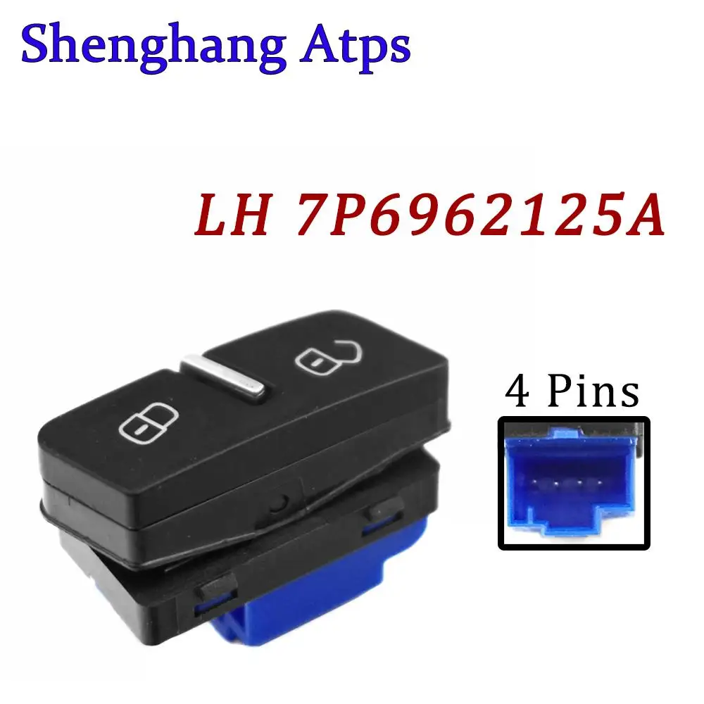 Кнопка переключателя центрального замка передней правой левой двери для VW Touareg 7P