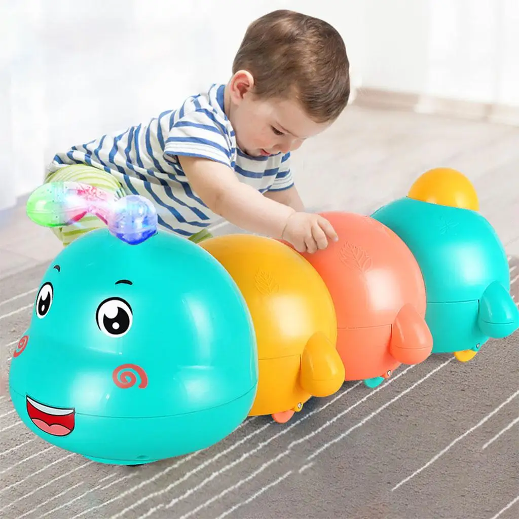 

Electric Caterpillar Toy with Lights/Music Lighting for Children