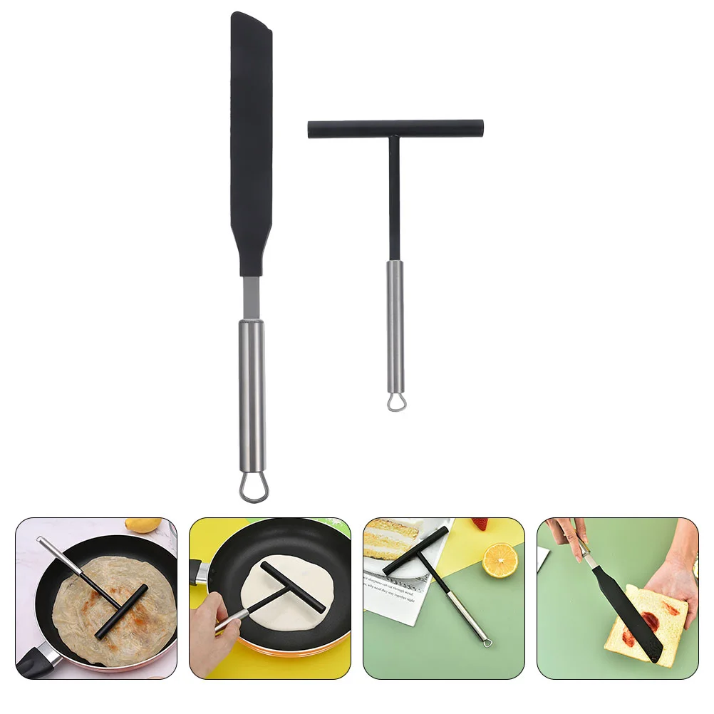 

Home Tools Pancake Fruit Crepe Convenient Spreader Maker Easy Operation Restaurant Scraper