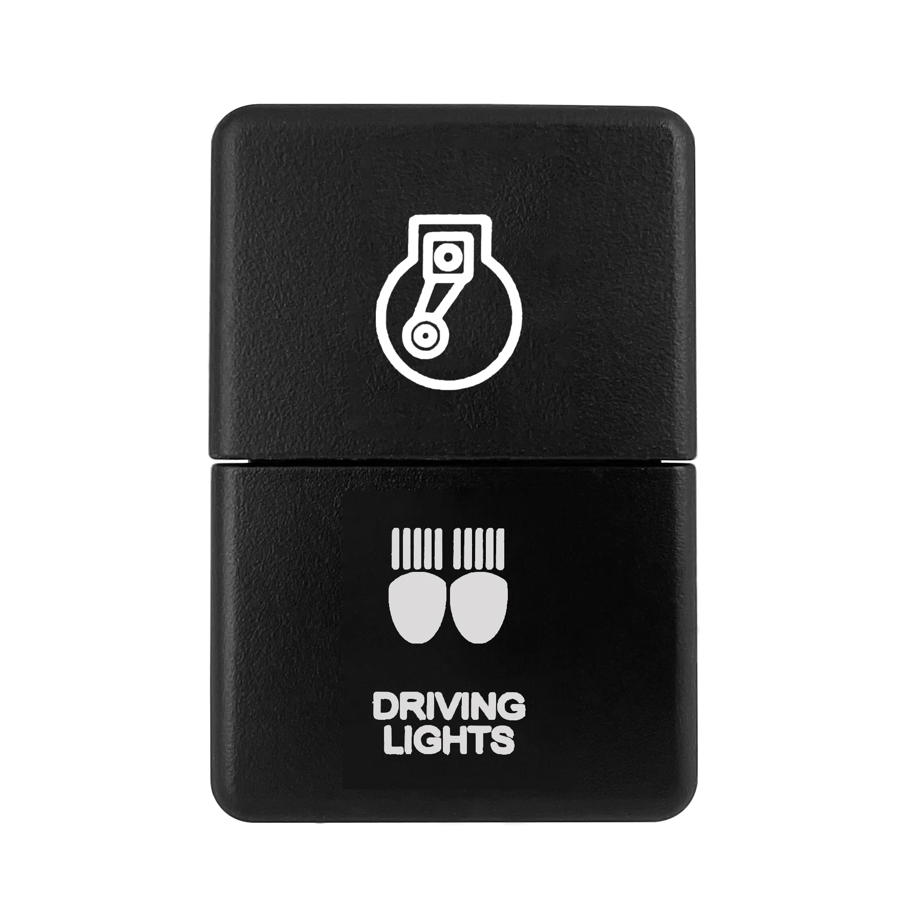 

Оранжевый и белый кнопочный переключатель, светодиодный светильник/противотуманные фары/фонари дальнего света ВКЛ. ВЫКЛ для автомобиля Toyota 4Runner Hilux RAV4 Prado, запчасти для кемпера