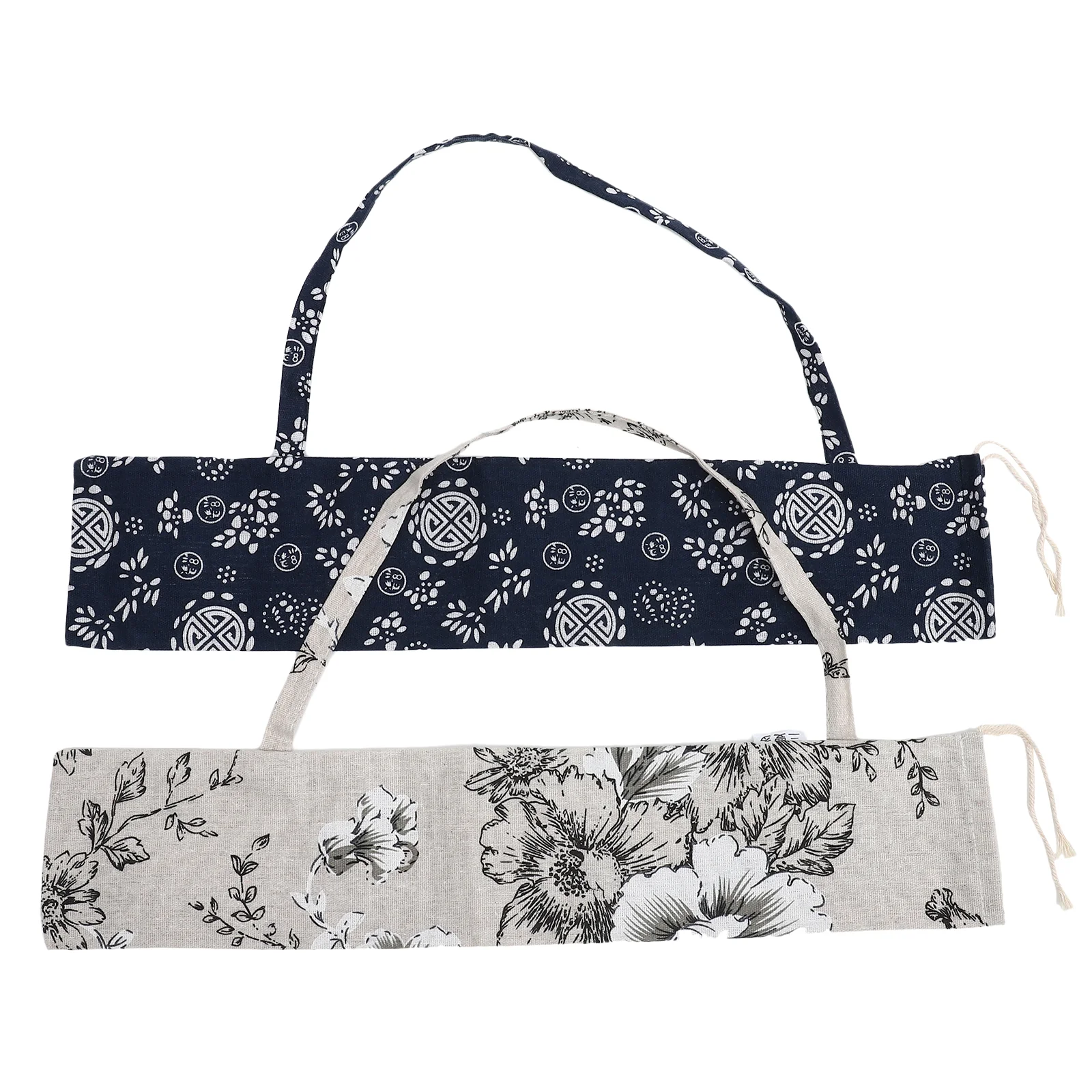 

2 Pcs Umbrella Holder Storage Bag Sleeve Cover Cloth Covers Outdoor Umbrellas Pouch Travel Carrying Shield