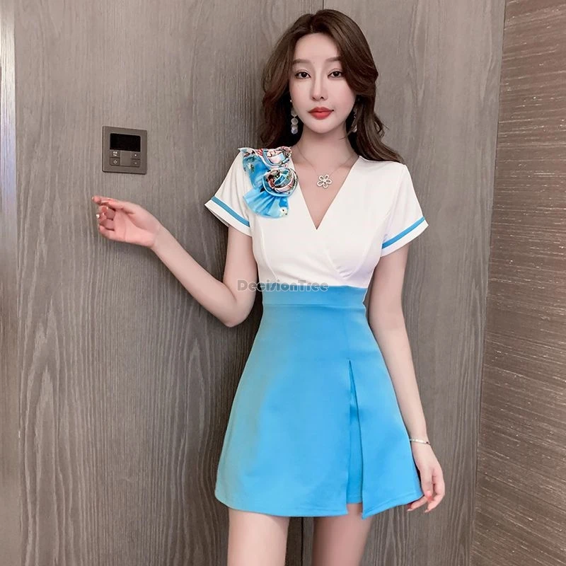 Новинка 2024 улучшенное китайское сексуальное короткое платье-Ципао с V-образным