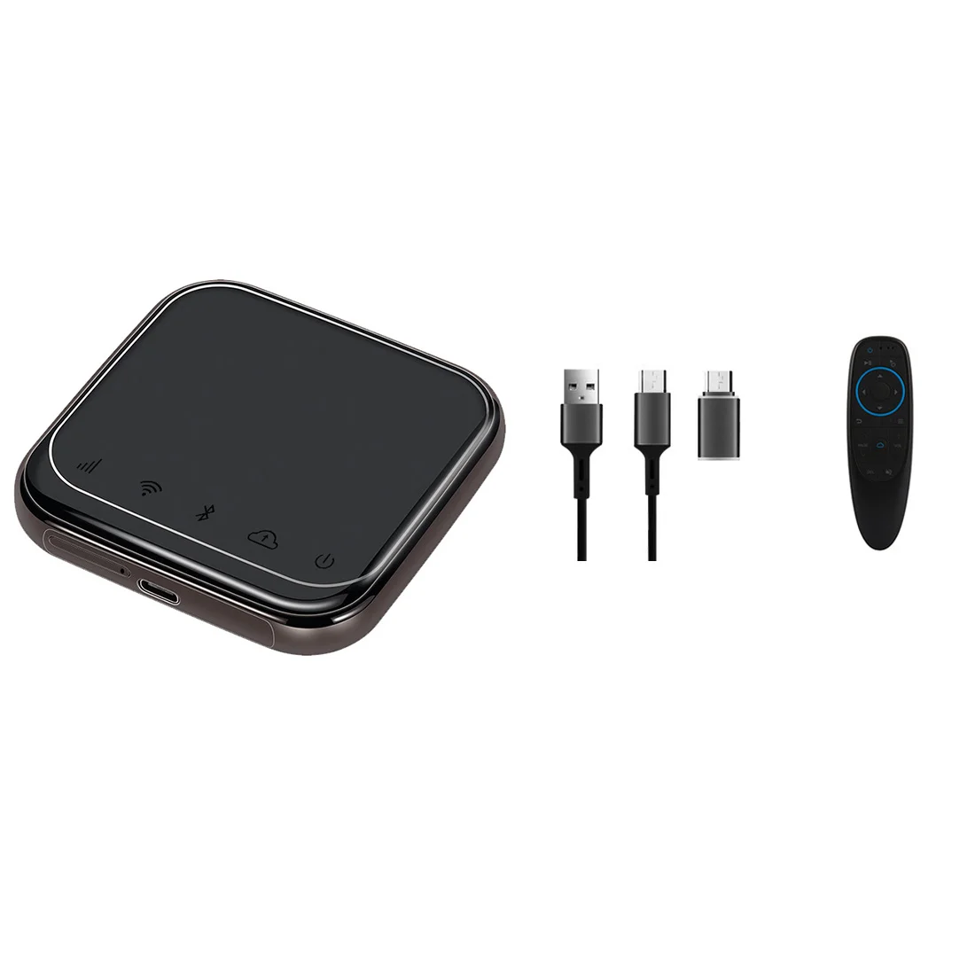 

Carplay Mini Ai Box Mini Android беспроводной Авто GPS Встроенный Wi-Fi 4G LTE умный Автомобильный Мультимедийный адаптер с дистанционным управлением
