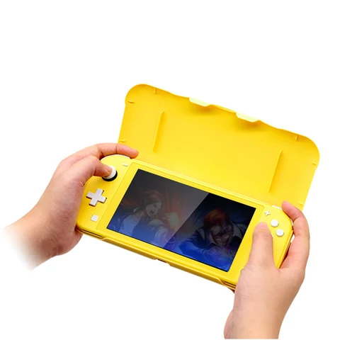 Защитный чехол-книжка для NS Lite, жесткий ударопрочный чехол, совместимый с игровой консолью Nintendo Switch Lite