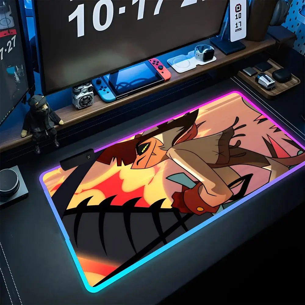Helluva Boss коврик для мыши игры ролевой 40x9 0 см Коврик Для Мыши игровые коврики