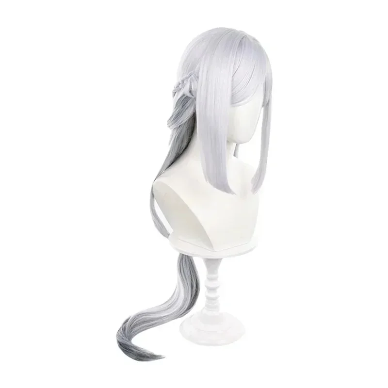 Аниме Frostflower Rosa Shenhe парики Genshin Impact ролевые игры предварительно стилизованные