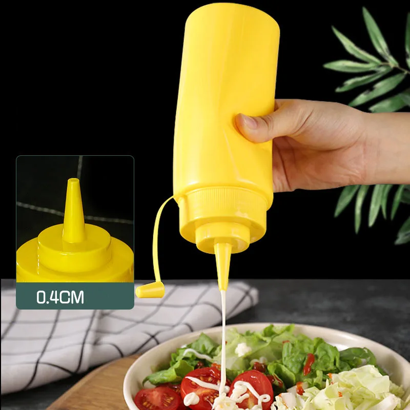 

Tomato Sauce Salad Sauce Squeeze Bottle tomato salad jam Soy Bottle ketchup Vinegar Seasoning Olive Oil Storage Jar Sauce Bottl