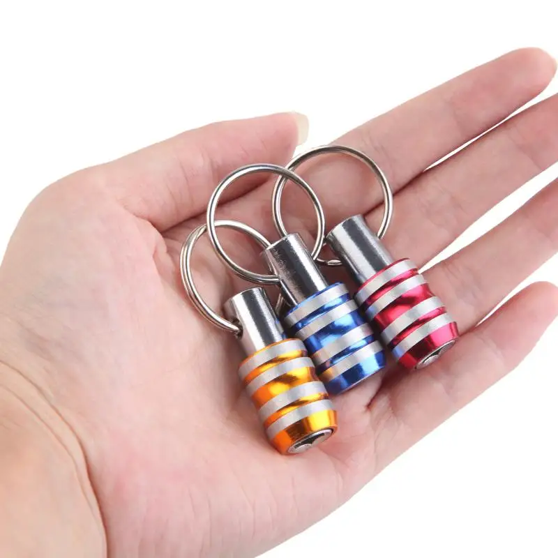 

New Screw Adapter Quick Release Keychain Easy Change 1/4inch Hex Shank Screwdriver Bits Holder Extension Bar Drill