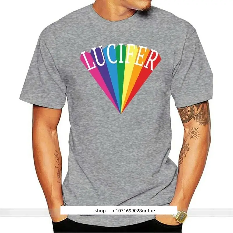 

LUCIFER RISING T-shirt Occult Aleister Crowley Kenneth Anger Satan Anime Tshirt Pulp Fiction