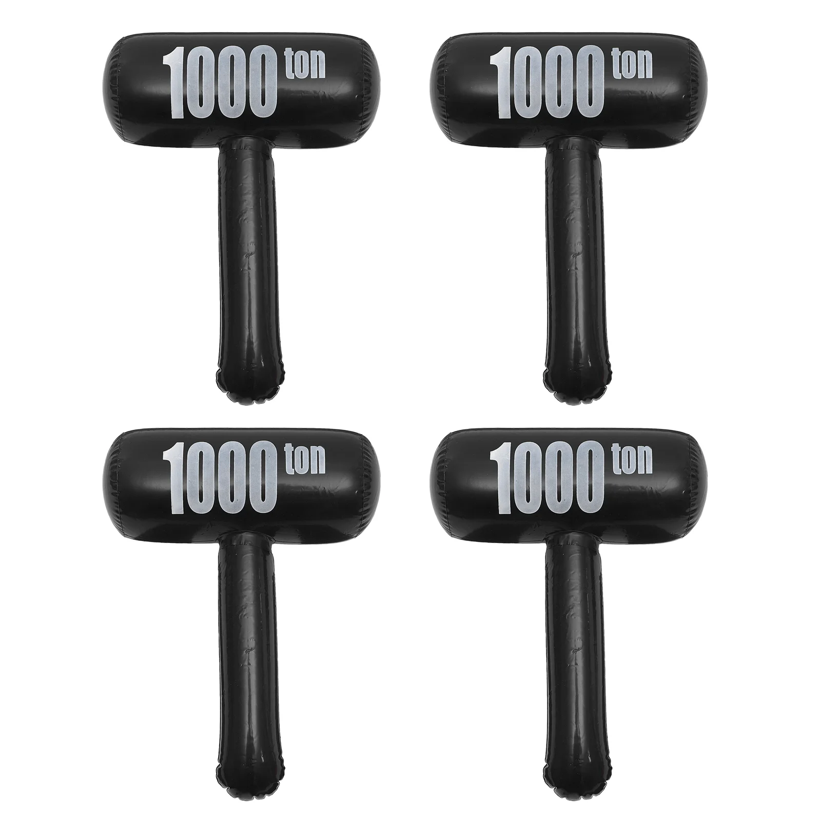 

4 Pcs Decorate Inflatable Hammer Baby Toy Hammers Plastic Birthday Party Decoration