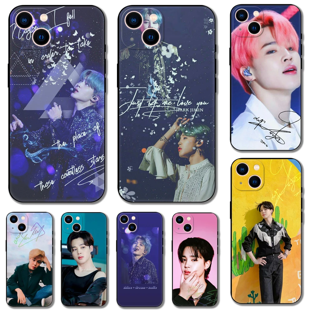 Чехол для телефона Park JiMin Jiminie iphone 5 5s 2020se 6 6s 7 8 plus x 10 XR XS 11 12 13 mini pro MAX черный чехол из