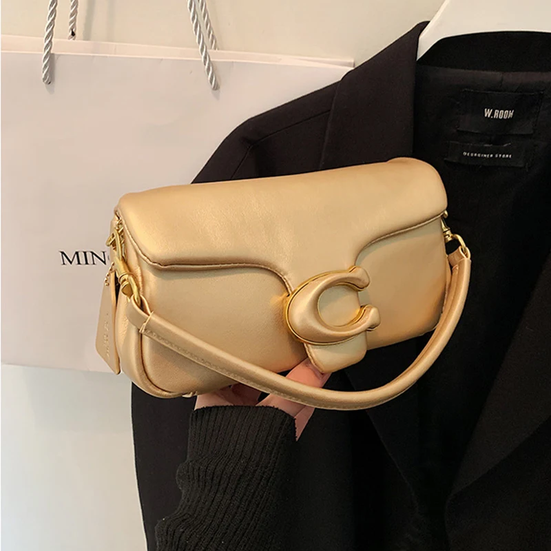 

Модная Сумка-подушка, маленькие женские сумки через плечо 2022, сумка на плечо с облаком, кошелек из мягкой искусственной кожи, модные сумки, б...