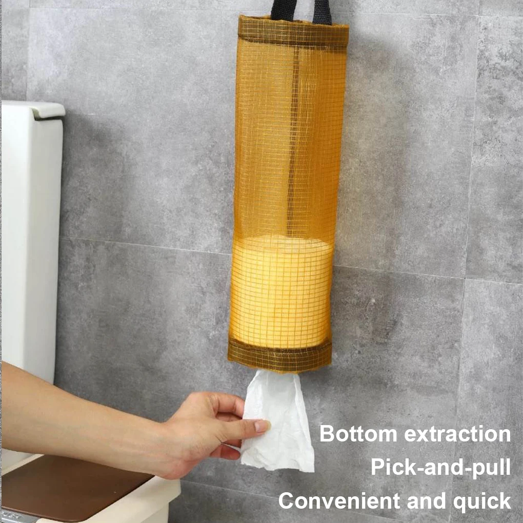 

Grocery Bag Holder Dispenser Kitchen Garbage Organization Storage Bottom Dispenser Household Trash Farmhouse Shoe Cover Organize