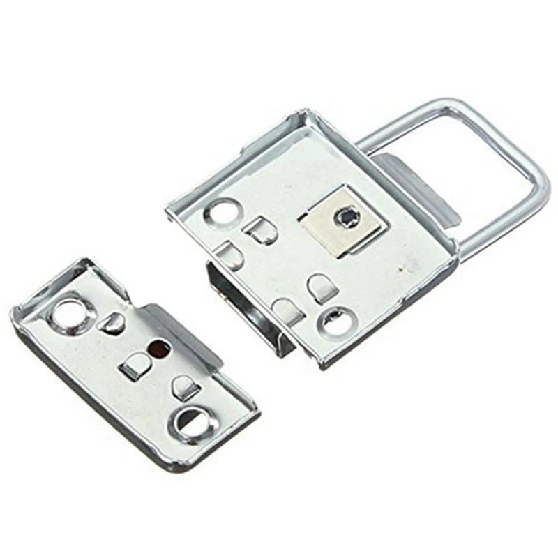 

6X Metal Snap Finish Suitcase Suitcase Lock 30X43mm Silver
