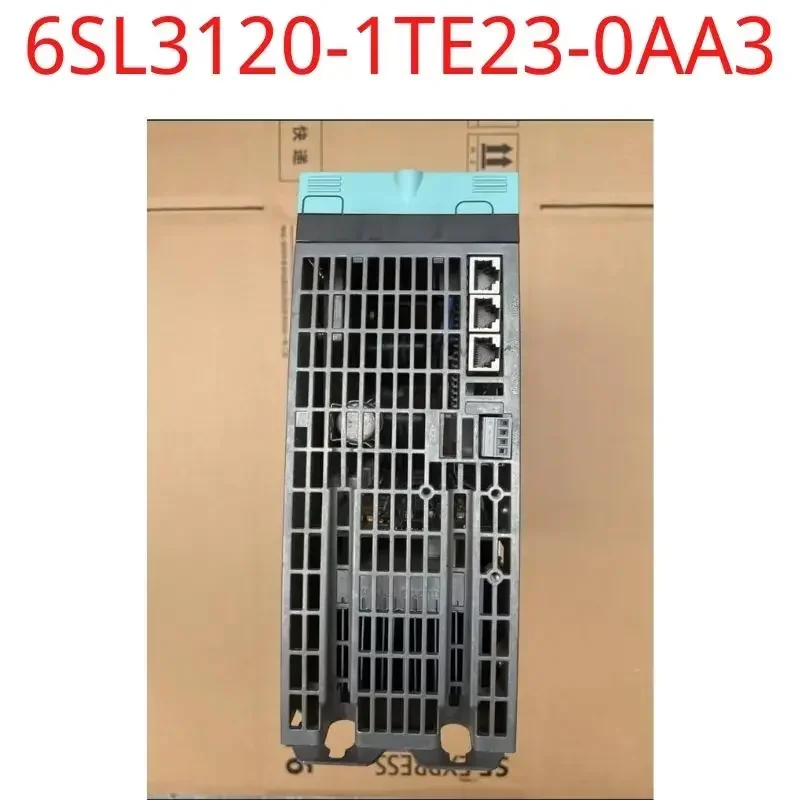 Б/у 6SL3120-1TE23-0AA3 SINAMICS S120 Модуль с одним двигателем Вход: 600 В постоянного тока Выход: