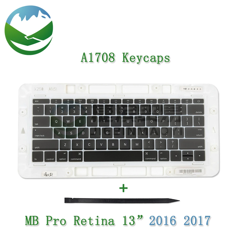 

Laptop A1708 Keyboard keycaps for Macbook Pro Retina 13.3 inch US UK French Spanish A1708 key cap 2016 2017 EMC 2978 EMC 3164