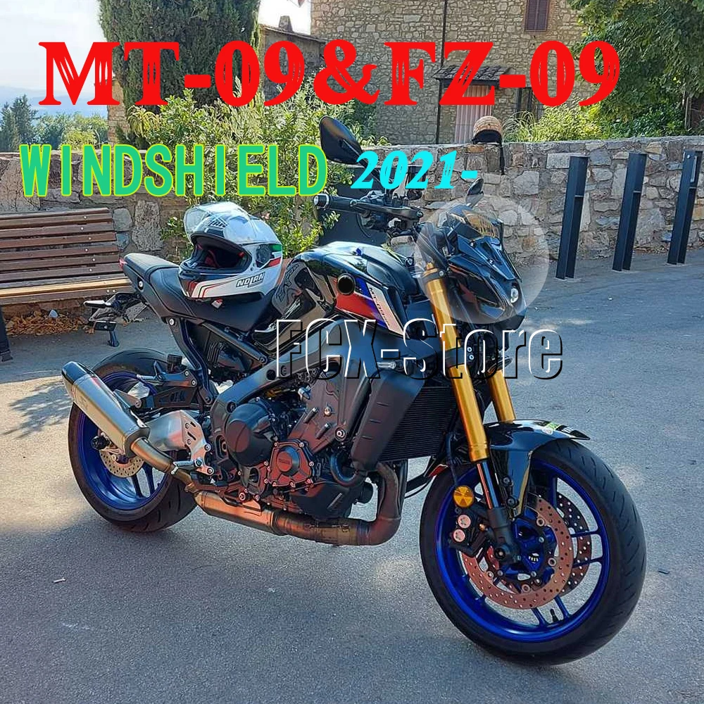 

Ветровое стекло для YAMAHA MT-09 MT09 / SP FZ-09 FZ09 2021 2022