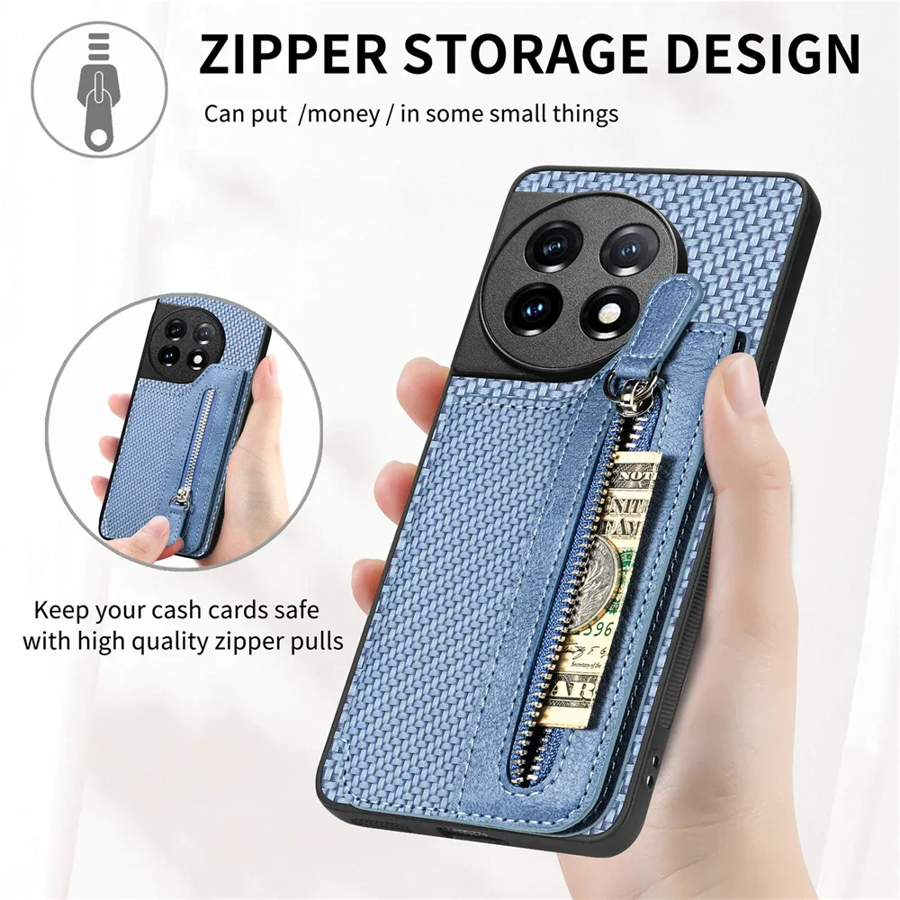 Магнитный кожаный флип-чехол для телефона OnePlus One Plus 11 12 10T ACE Pro Nord CE 3 CE3 Lite