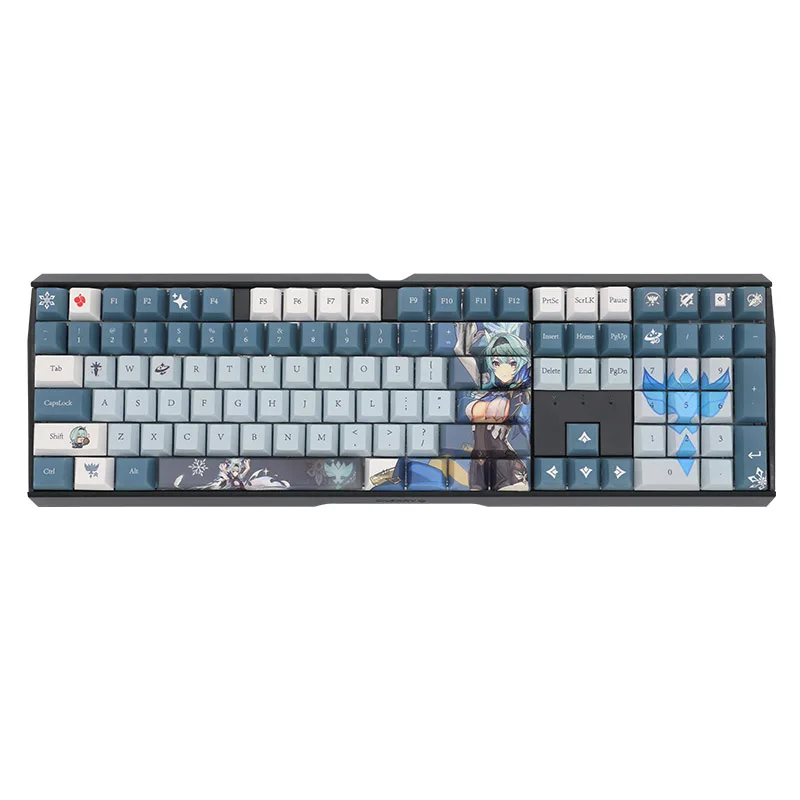 Механическая клавиатура CHERRY MX3.0S Genshin Impact Eula Limited Edition RGB светильник Проводная2,4 GwirelessBT5.0 cherry MX switch (art.: 3920befe8bef2) - 3920befe8bef2