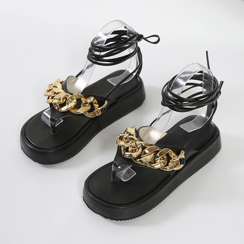 

Summer Fashion Ladies Sandals 2022 Designer Shoes Flat Shoes Women Platform Sandals Open Toe Shoes Bling Women Shoes Casual