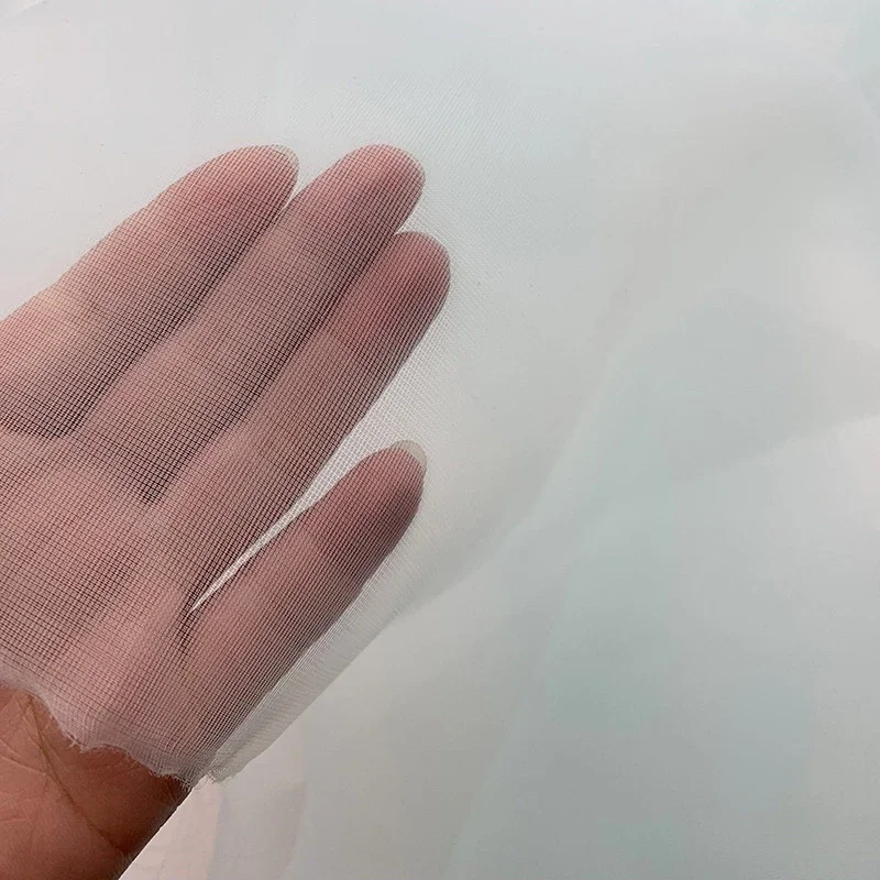 Однотонное платье из органзы женская одежда ткань игрушка кукла ручной работы