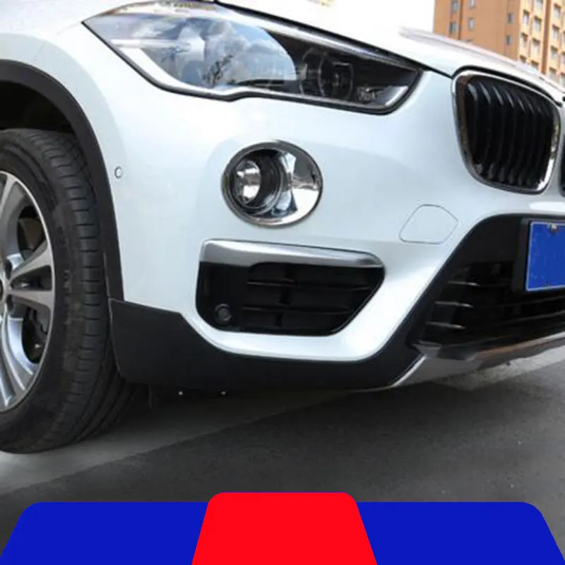 

2 шт./набор, декоративные полоски для передних противотуманных фар BMW X1 F48 2016 2017 2018 2019