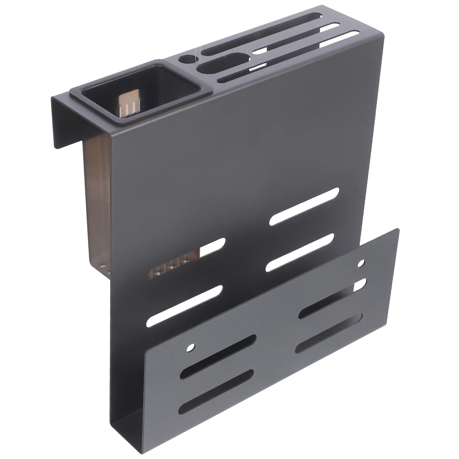 

Cutlery Holder Kitchen Utensil Rack Supply Wall Hanging For Storage Carbon Steel Spoons Accessory Chopstick Holders