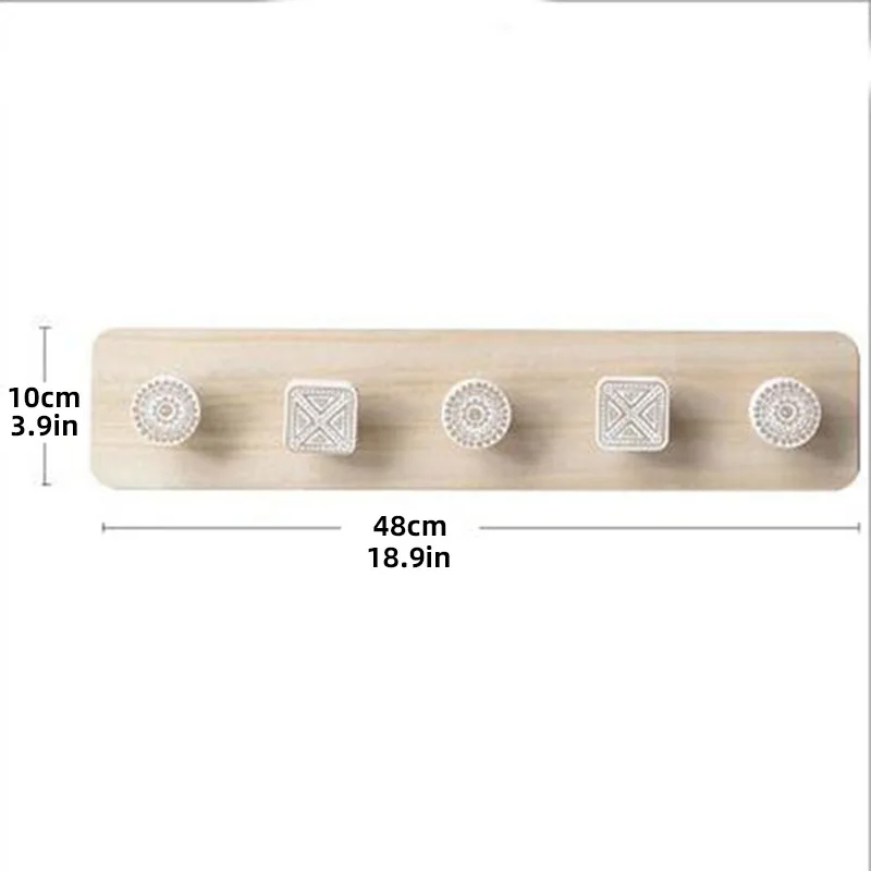 Современная скандинавская минималистичная деревянная вешалка для пальто