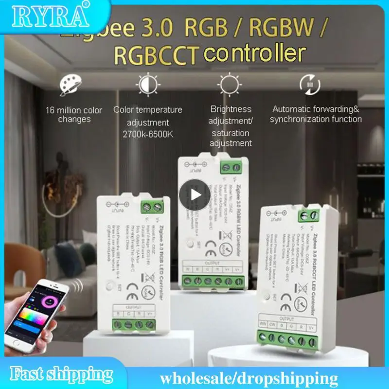 

1/2/3PCS Mi Light RF 2.4G LED strip remote controller dimmer CCT RGB RGBW RGBCCT MiBOXER Milight FUT036 FUT038 FUT039 FUT096 WL5