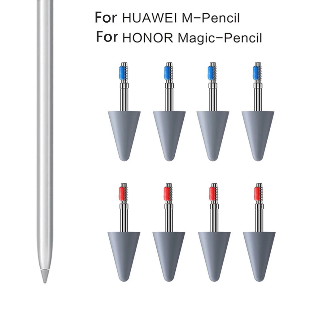 

Резиновый сменный наконечник для карандаша Huawei M-Pencil / Honor Magic-Pencil, Высокочувствительный стилус, запасные наконечники для сенсорного экрана