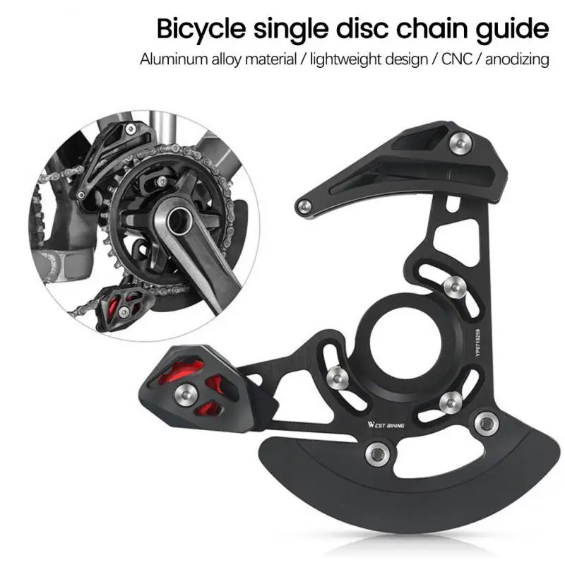 

WEST BIKING 32t-38t горный велосипед, однодисковый зубчатый диск, цепная направляющая, стабилизатор цепи, защита цепи, рамка, защитное оборудование