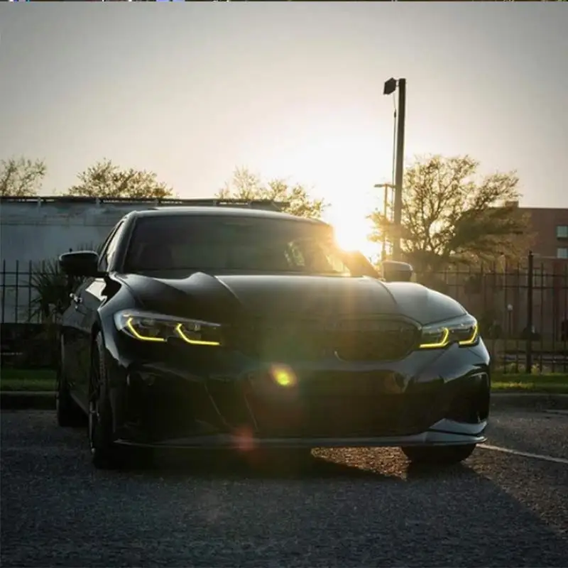 Для BMW 3 серии G20 Pre-LCI адаптивные светодиодные фары с двухцветными дневными ходовыми огнями (DRL) желтого и белого цвета, модуль светодиодов CSL. (art.: 3920dcd79ea00) - 3920dcd79ea00