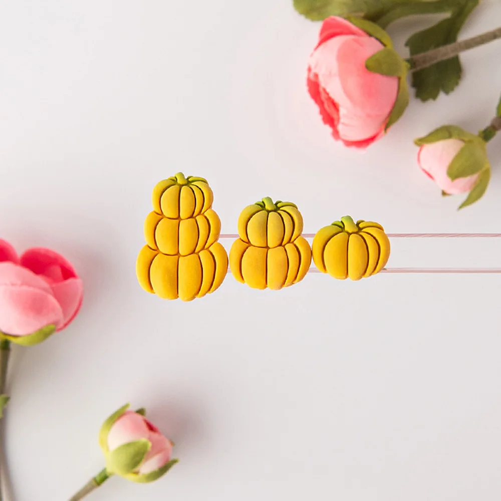 Креативная мини-форма для резки тыквы серьги из мягкой глины аксессуары