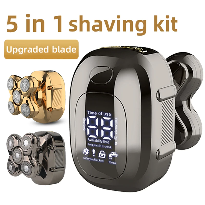 

Hair Clipper 5 IN 1 Electric Hair Cutting Machine Shaver for Men Men's Razor Multifunction Shaving Machine Beard Hair Trimmer
