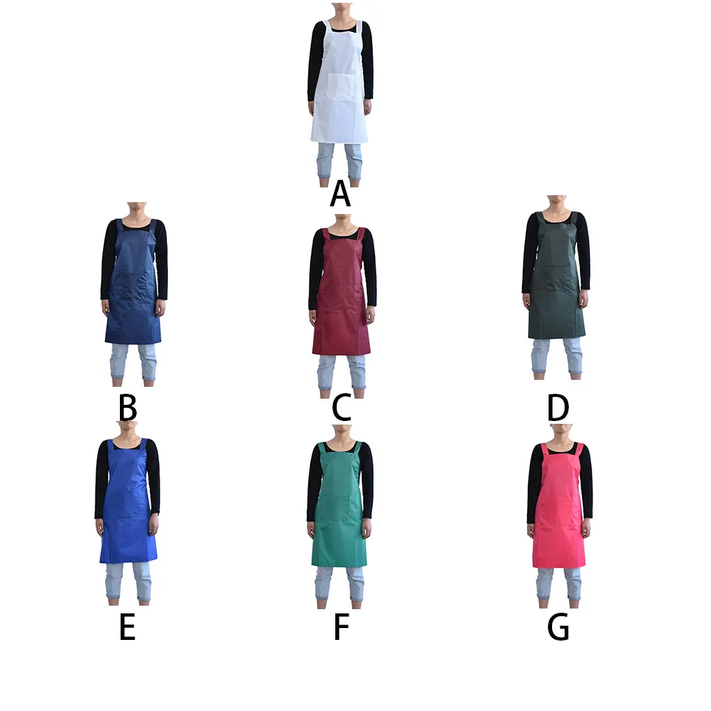 

Фартук полностью новый кухонный шеф-повар без рукавов Простой фартук для домашней уборки удобный помощник для очистки для женщины приготов...