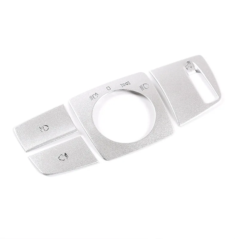 

Car Headlight Switch Buttons Decorative Frame Covers Stickers For-BMW 1 2 4 3 Series GT X5 X6 F20 F30 F22 F15 F16