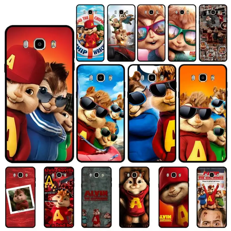 

Disney Alvin and the Chipmunks Phone Case for Samsung J 4 5 6 7 8 prime plus 2018 2017 2016 J7 core