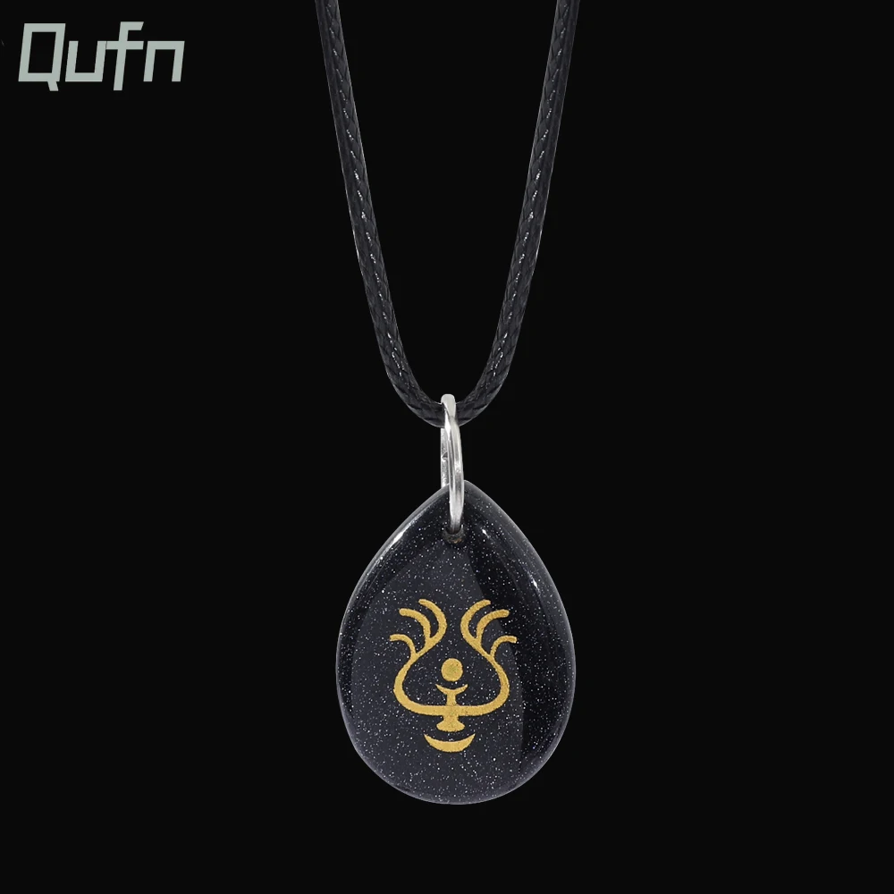 Hayao Miyazaki Anime Laputa Necklace Flying Stone Castle In The Sky Pendant Necklace Girl Gift Cosplay Props Accessories Jewelry