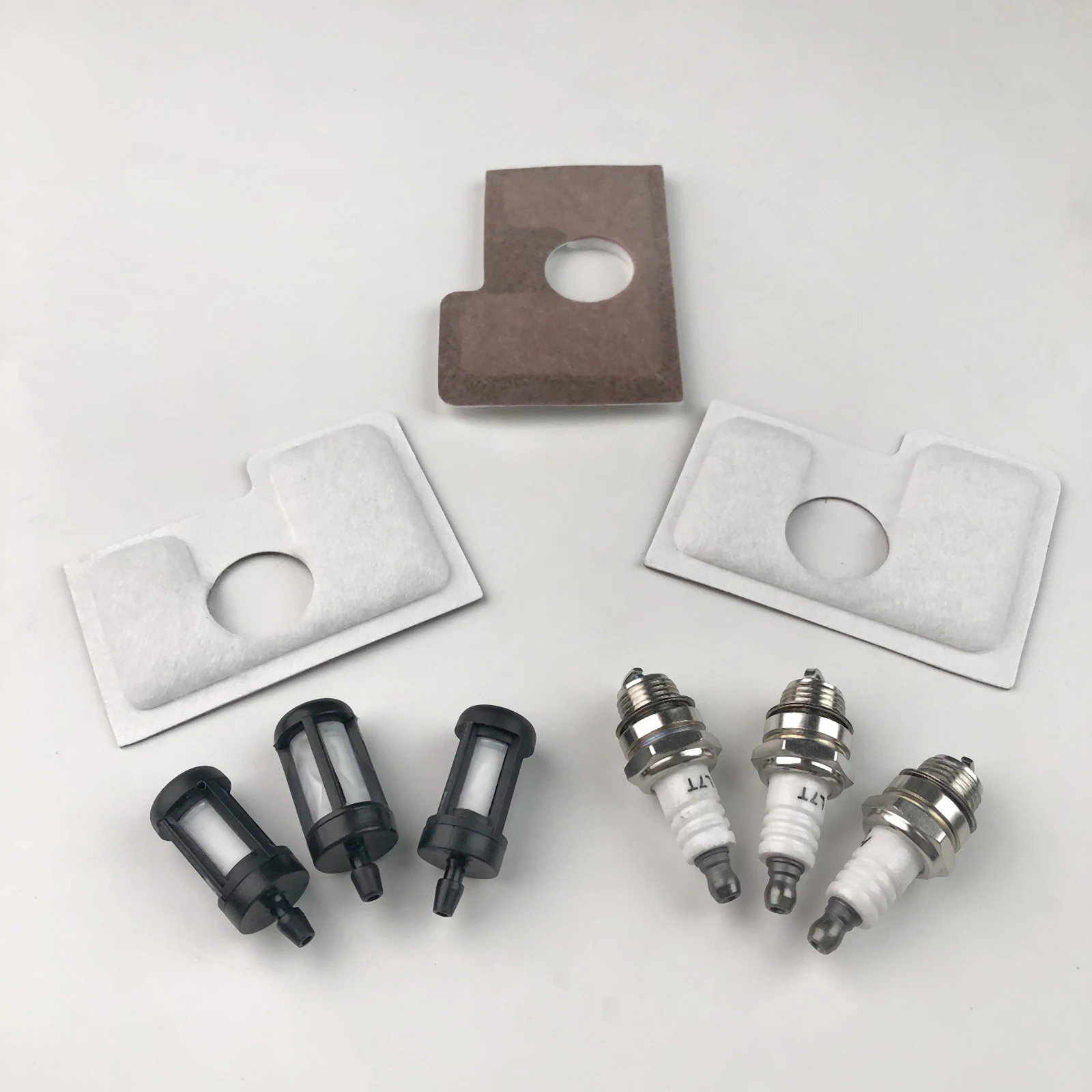 9 шт./3 набора, воздушный фильтр, Свеча зажигания, топливные фильтры в комплекте, подходит для Stihl MS170 MS180 017 018 MS180C, запчасти для бензопилы 1130 124 0800