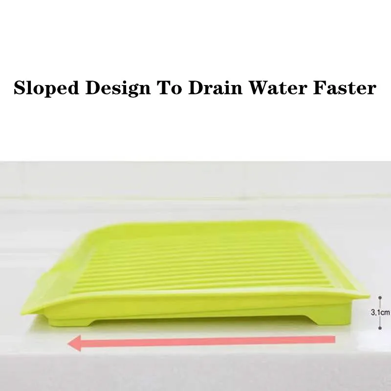 Sink Draining Rack Tray Cutlery Filter Plate Storage Bowl Cup Drainer Dishes Sink Drain Shelving Rack Drain Board Kitchen Tools images - 6